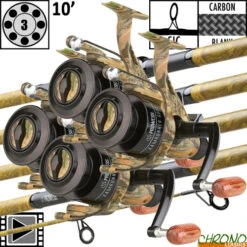 Ensemble Prowess Nightfall Camou 10' 3lbs Kamrunner 6003 (les 4)