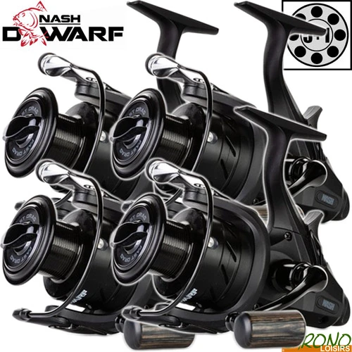 Moulinet Nash Débrayable Dwarf 6000 (les 4) 3 Moulinet Nash Débrayable Dwarf 6000 (les 4)