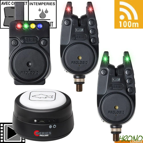 Coffret Prologic Centrale 2 Détecteurs C-Series + Lampe 3 Coffret Prologic Centrale 2 Détecteurs C-Series + Lampe