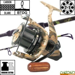 Ensemble Carp Design Slim Fighter Evo Camo 10' 3.5lbs GK9000