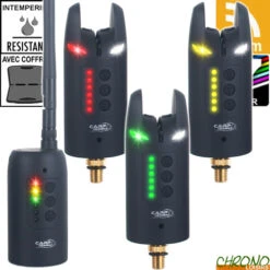 Coffret Carp Design Centrale 3 Détecteurs Darkness