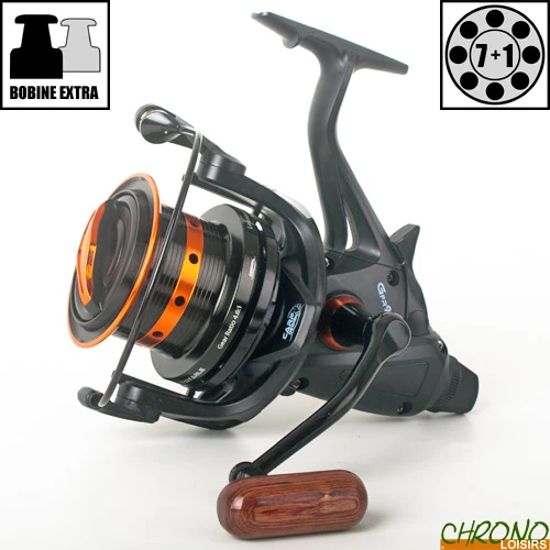 Moulinet Carp Design Débrayable GFR9000 Black & Orange 3 Moulinet Carp Design Débrayable GFR9000 Black & Orange