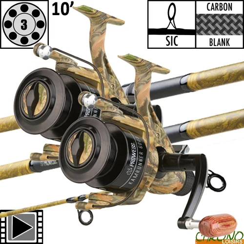 Ensemble Prowess Nightfall Camou 10' 3lbs Kamrunner 6003 (les 2) 3 Ensemble Prowess Nightfall Camou 10' 3lbs Kamrunner 6003 (les 2)