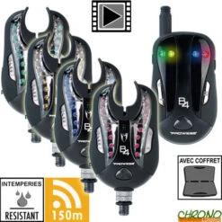 Coffret Prowess Centrale 4 Détecteurs Lithium B4 Lipo