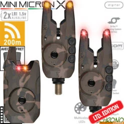 Coffret Fox Centrale 2 Détecteurs Mini Micron X Camo