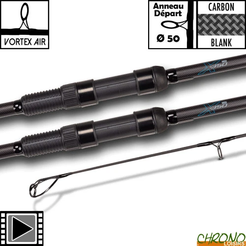 Canne Nash X350 50mm 13' 3.5lbs (les 2) 3 Canne Nash X350 50mm 13' 3.5lbs (les 2)