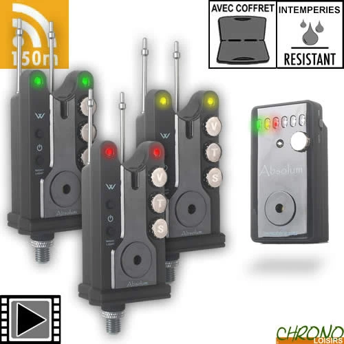Coffret Prowess Centrale 3 Détecteurs Absolum 3 Coffret Prowess Centrale 3 Détecteurs Absolum