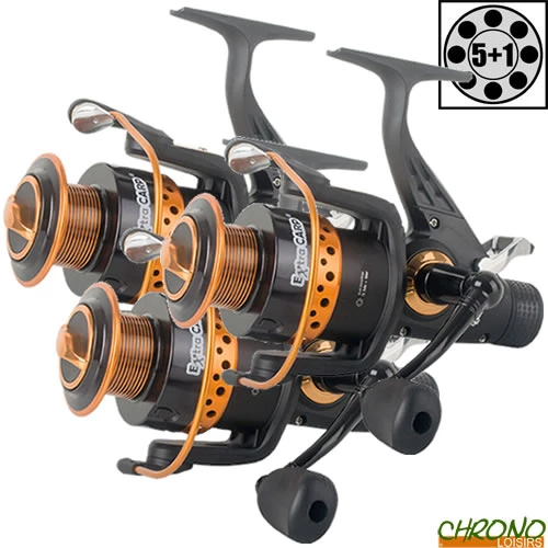 Moulinet Extra Carp Débrayable Master EXC 50 (les 3) 3 Moulinet Extra Carp Débrayable Master EXC 50 (les 3)