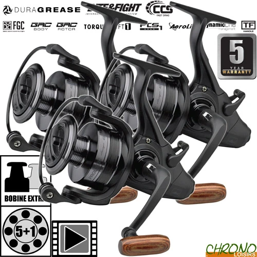 Moulinet Prologic Débrayable Avenger 6000 BF (les 3) 3 Moulinet Prologic Débrayable Avenger 6000 BF (les 3)