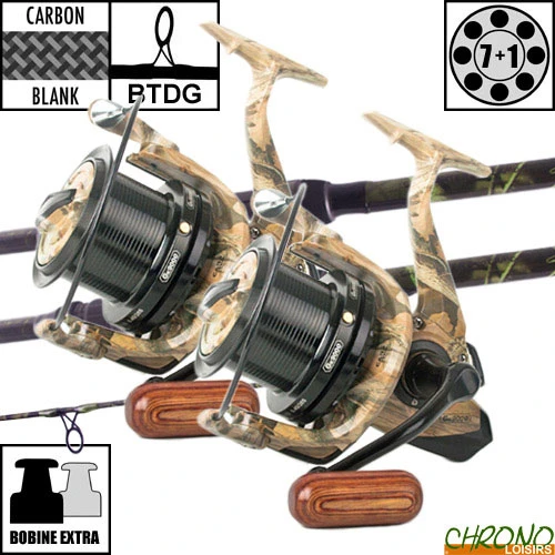 Ensemble Carp Design Slim Fighter Evo Camo 10' 3.5lbs GK9000 (les 2) 3 Ensemble Carp Design Slim Fighter Evo Camo 10' 3.5lbs GK9000 (les 2)