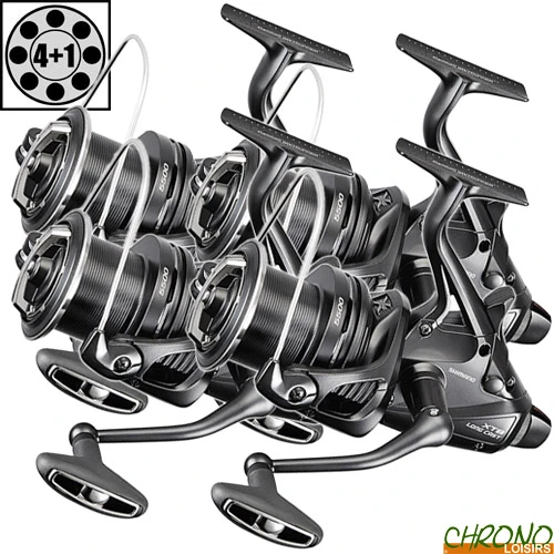 Moulinet Shimano Débrayable Medium Baitrunner XTB-LC (les 4) 3 Moulinet Shimano Débrayable Medium Baitrunner XTB-LC (les 4)