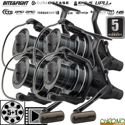 Moulinet Prologic Débrayable Fulcrum XD 7000 BF (les 4) 3 Moulinet Prologic Débrayable Fulcrum XD 7000 BF (les 4)