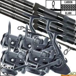 Ensemble Daiwa Black Widow 10' 3lbs (les 4)