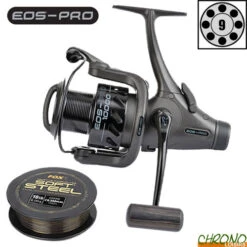 Moulinet Fox Débrayable EOS Pro 10000 +Soft Steel Adaptive Camou 0.35mm