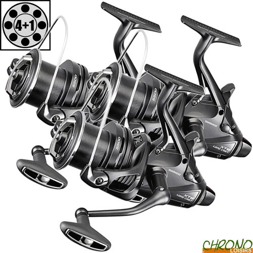 Moulinet Shimano Débrayable Medium Baitrunner XTB-LC (les 3) 3 Moulinet Shimano Débrayable Medium Baitrunner XTB-LC (les 3)