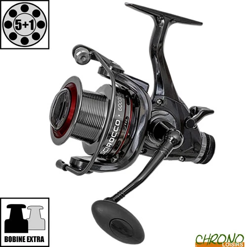 Moulinet Carp Zoom Débrayable Scirocco 6000BBC 3 Moulinet Carp Zoom Débrayable Scirocco 6000BBC