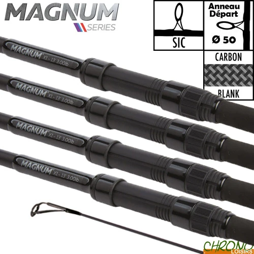 Canne Carp Spirit Magnum X1 50mm 13' 3.5lbs (les 4) 3 Canne Carp Spirit Magnum X1 50mm 13' 3.5lbs (les 4)
